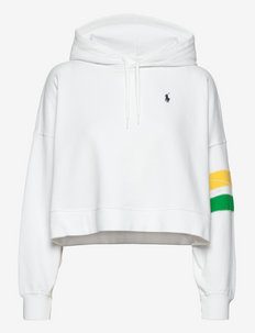 Logo Oversize French Terry Hoodie - hoodies - white