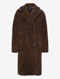 BRUIN-LND-COA - teddy jackets - chocolate brown