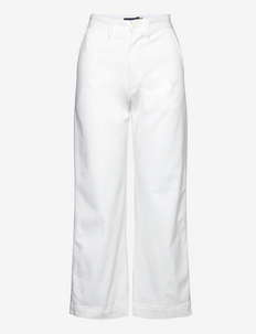Chino Wide-Leg Pant - wijde broeken - warm white