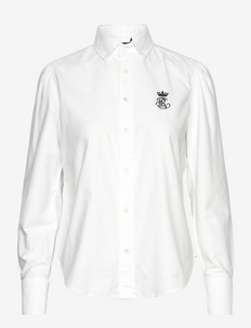 CLASSIC OXFORD-LSL-BFS - marškiniai ilgomis rankovėmis - white