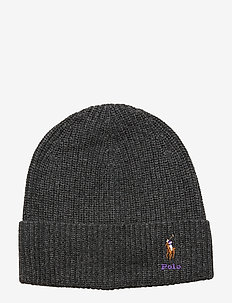 VISCOSE BLEND-CARD HAT-HAT - CHARCOAL