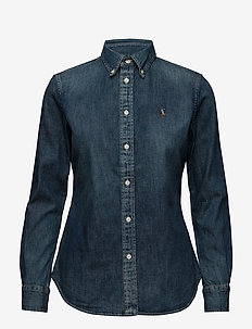 Custom Fit Denim Shirt - denimskjorter - blaine wash