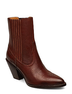 ralph lauren cognac boots