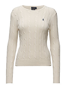Royal familie fysisk fad Polo Ralph Lauren Cable-knit Cotton Sweater - Trøjer | Boozt.com