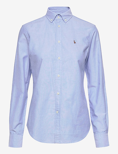 LT WT OXFORD-LSL-SHT - long-sleeved shirts - blue hyacinth