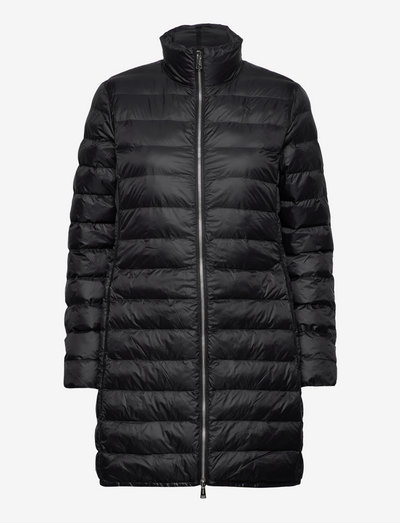 Packable Quilted Taffeta Coat - vinterfrakker - polo black