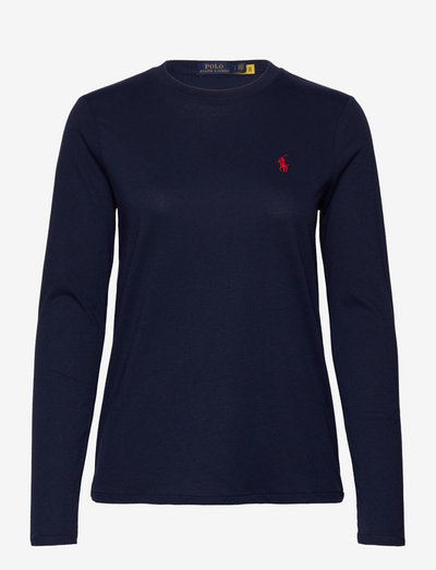 Long-Sleeve Jersey Crewneck Tee