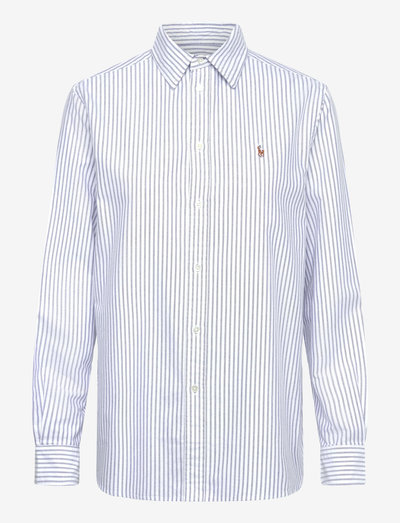 Classic Fit Striped Oxford Shirt