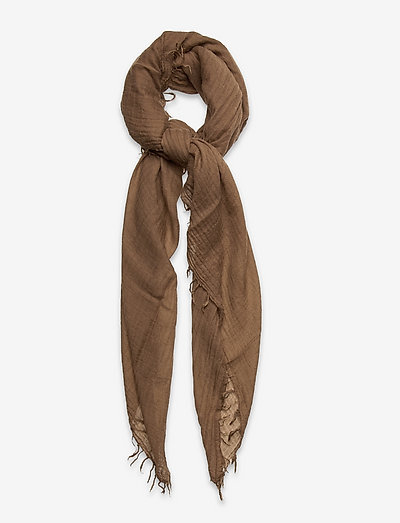 WOOL-SIGNATURE SS - lightweight scarves - montana khaki