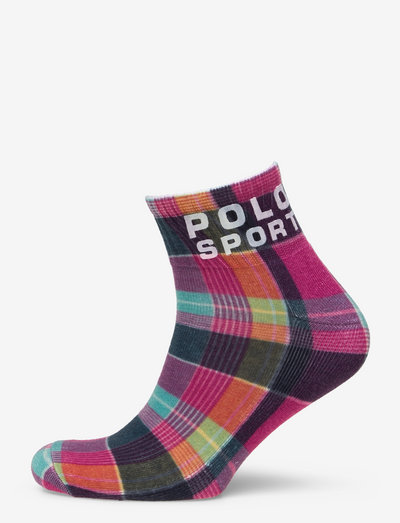 POLY BLEND-POLO SPORT CREW - regular socks - printed madras