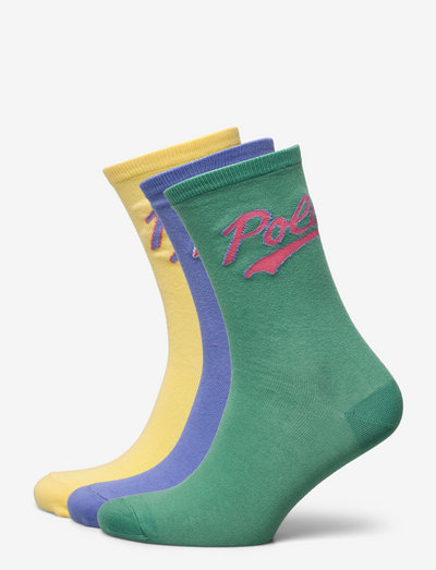 COTTON-S POLO CRW-CRW - regular socks - assorted