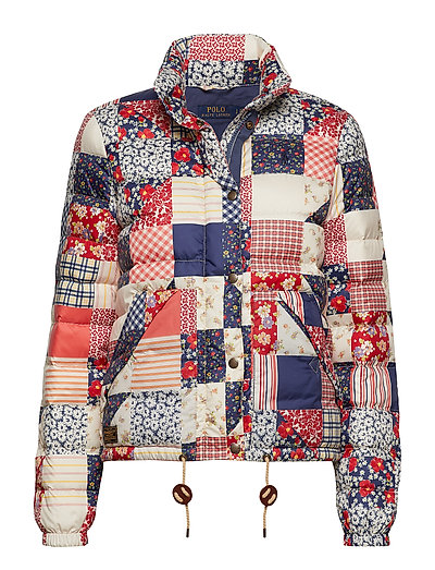 ralph lauren patchwork down jacket