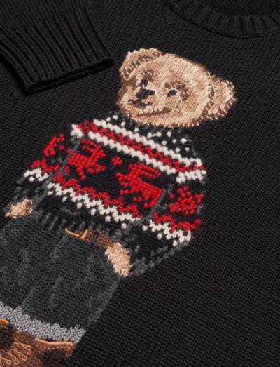 ralph lauren bear ski sweater