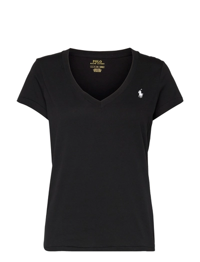 polo ralph lauren women's white v neck t shirt