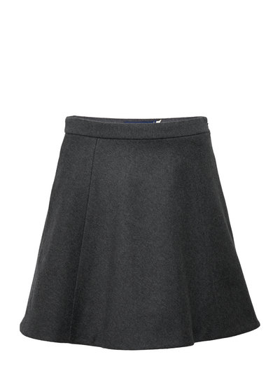 Polo Ralph Lauren Wool cashmere Melton A line Skirt Korte Nederdele 