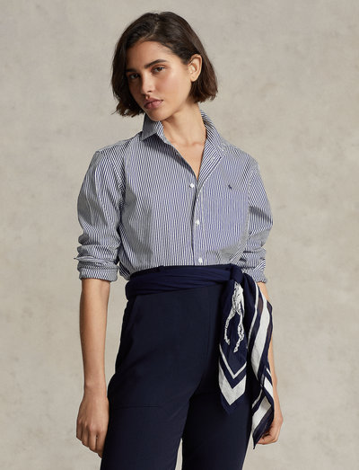 Classic Fit Striped Cotton Shirt - Oberteile