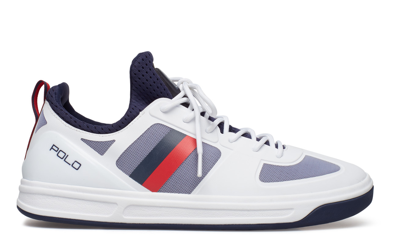 Lauren Sneakerpure Court Mesh Ralph 200 White frenchPolo QsdCthrx