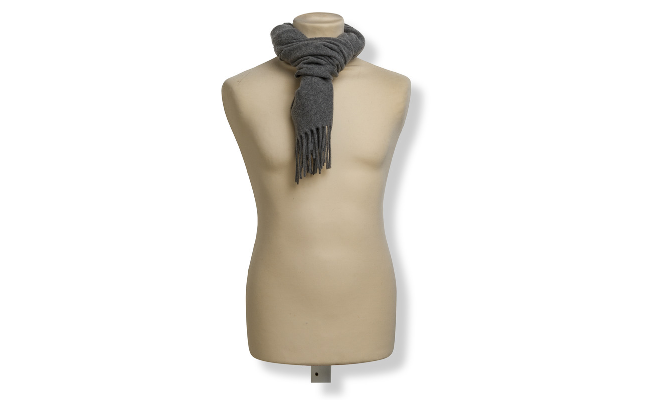 Fringed Grey HthrPolo Scarffawn Ralph Lauren Wool VLMjpGqSzU