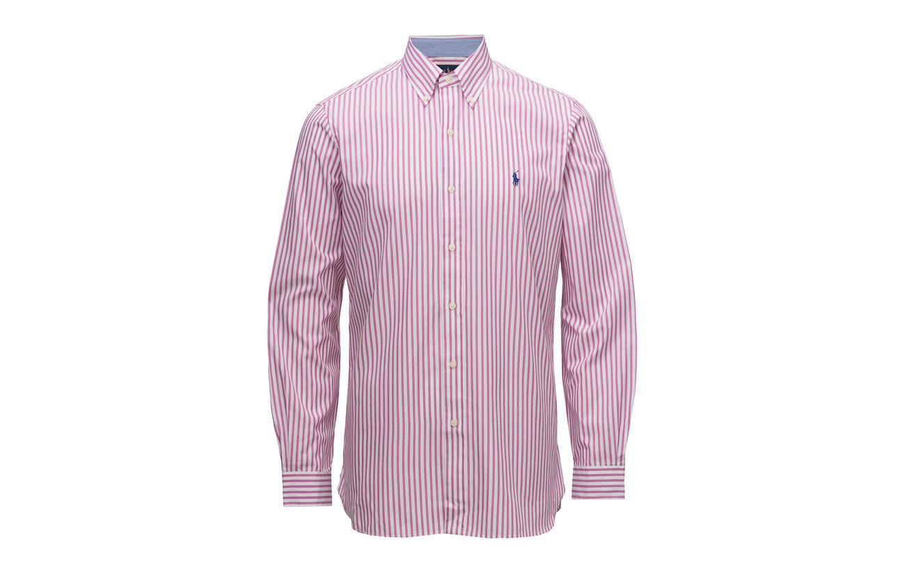 Poplin w Pink Polo Rose Shirt Classic Cotton Ralph Fit 2185b Lauren qXxSF7wXC