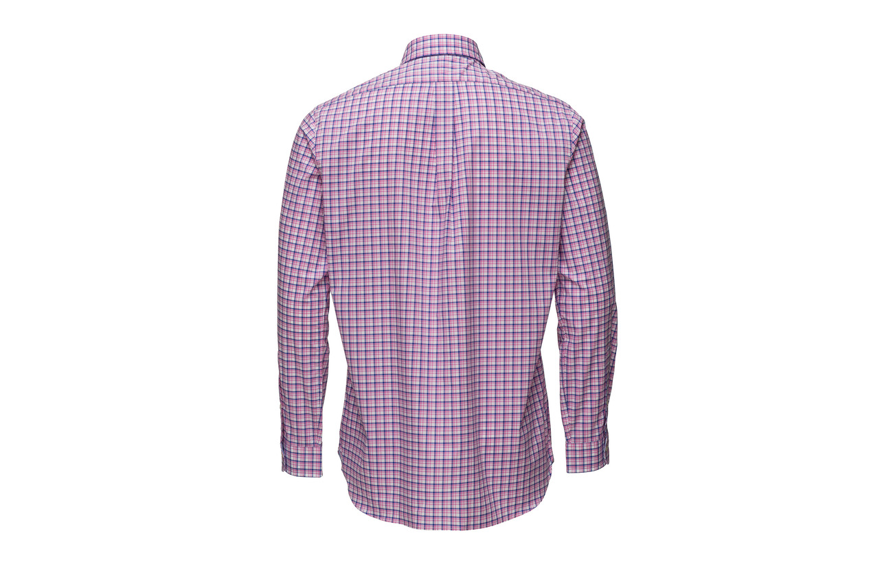 Poplin w Pink Polo Rose Shirt Classic Cotton Ralph Fit 2185b Lauren qXxSF7wXC