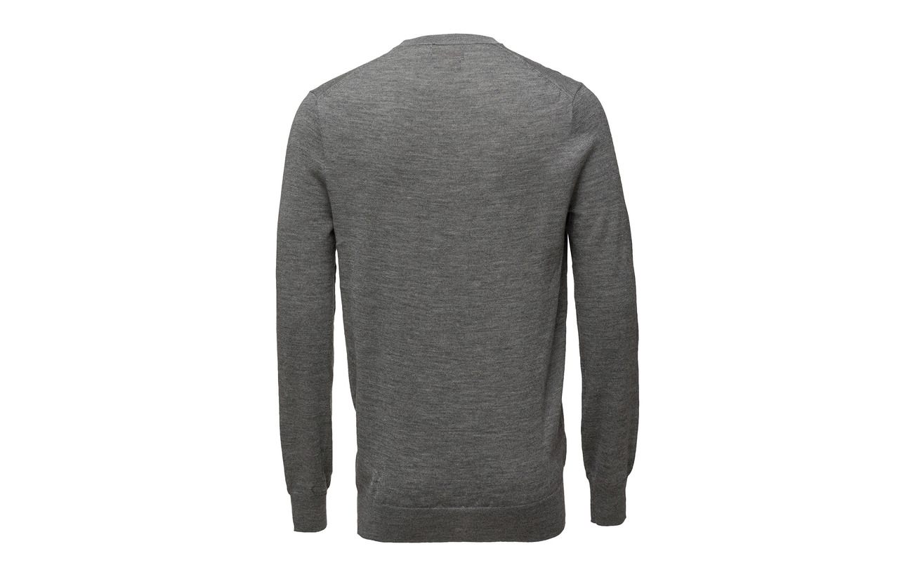 Granite Dark Polo Merino Sweater Slim Lauren Heat Washable Ralph R0w6zRq