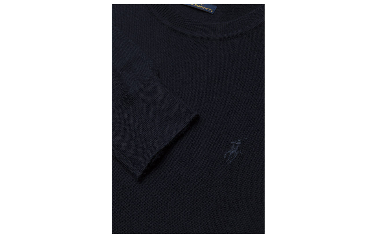 Granite Dark Polo Merino Sweater Slim Lauren Heat Washable Ralph R0w6zRq
