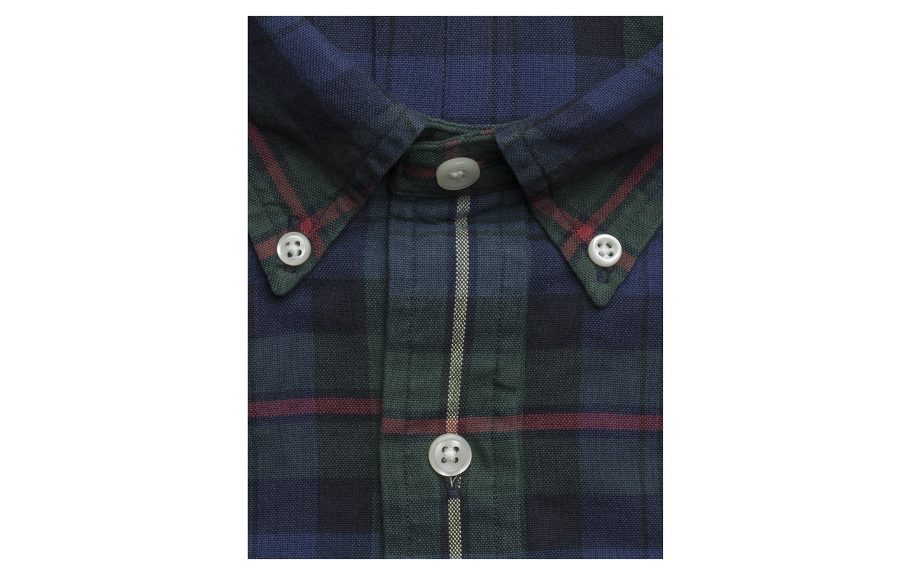 Mu pine Plaid Ralph Fit Slim Navy Polo Lauren Oxford 2905 Shirt PTUqwF