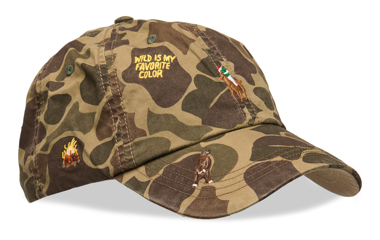 camo ralph lauren hat