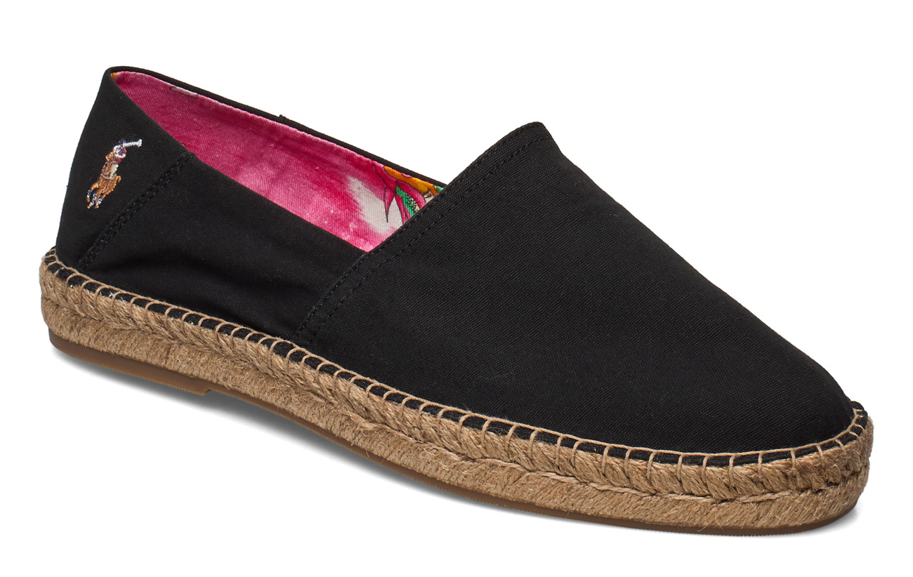 ralph lauren black espadrilles