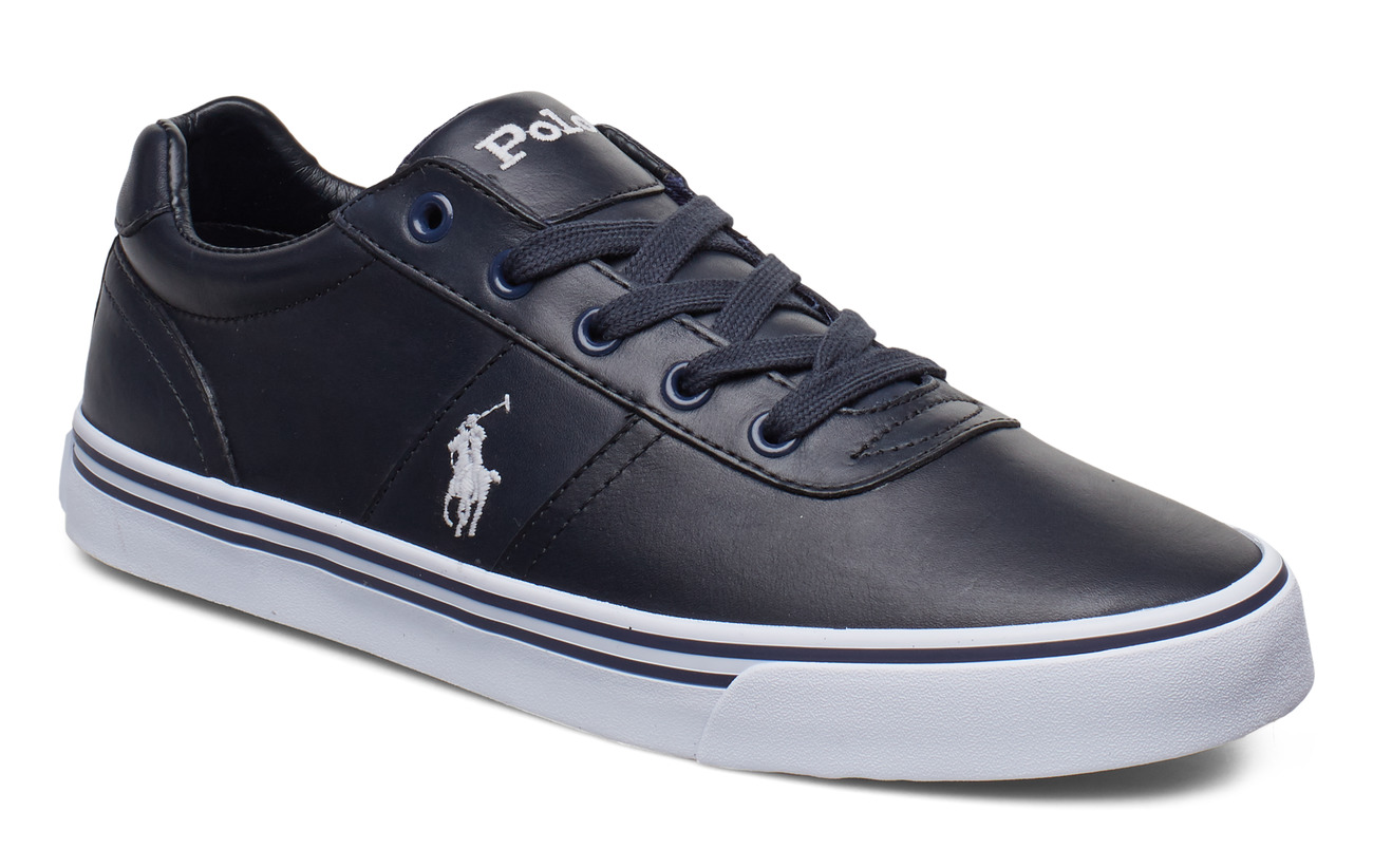 polo ralph lauren hanford leather sneakers