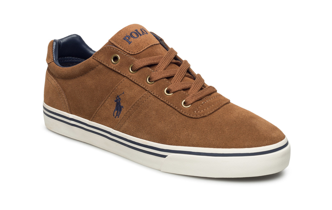 ralph lauren hanford suede trainers