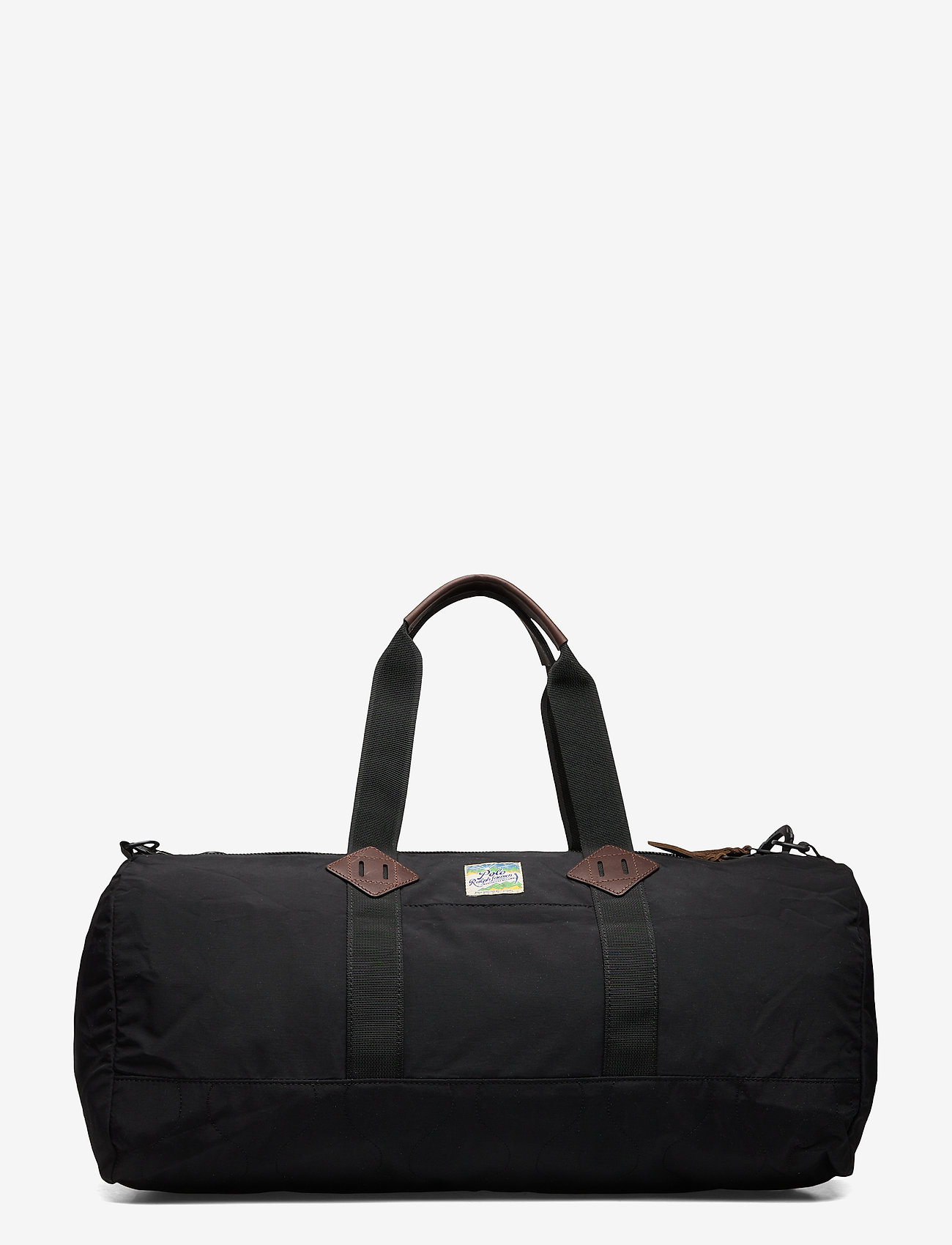 black polo duffle bag