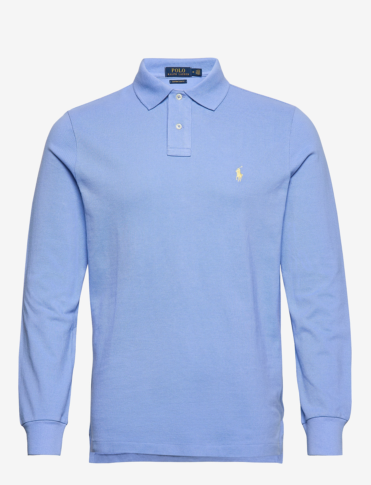 polo ralph lauren custom slim fit mesh polo long sleeve