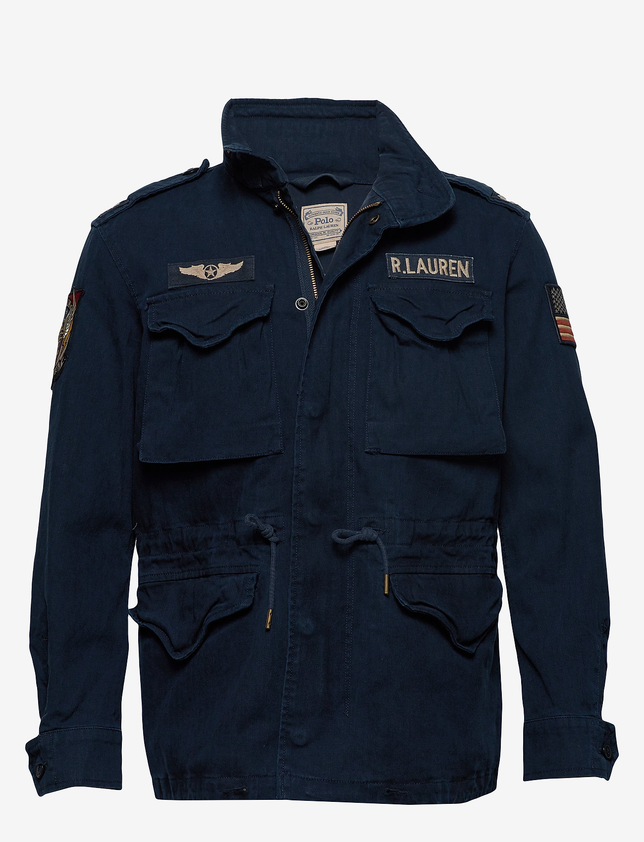 Cotton Twill Field Jacket (Navy W 