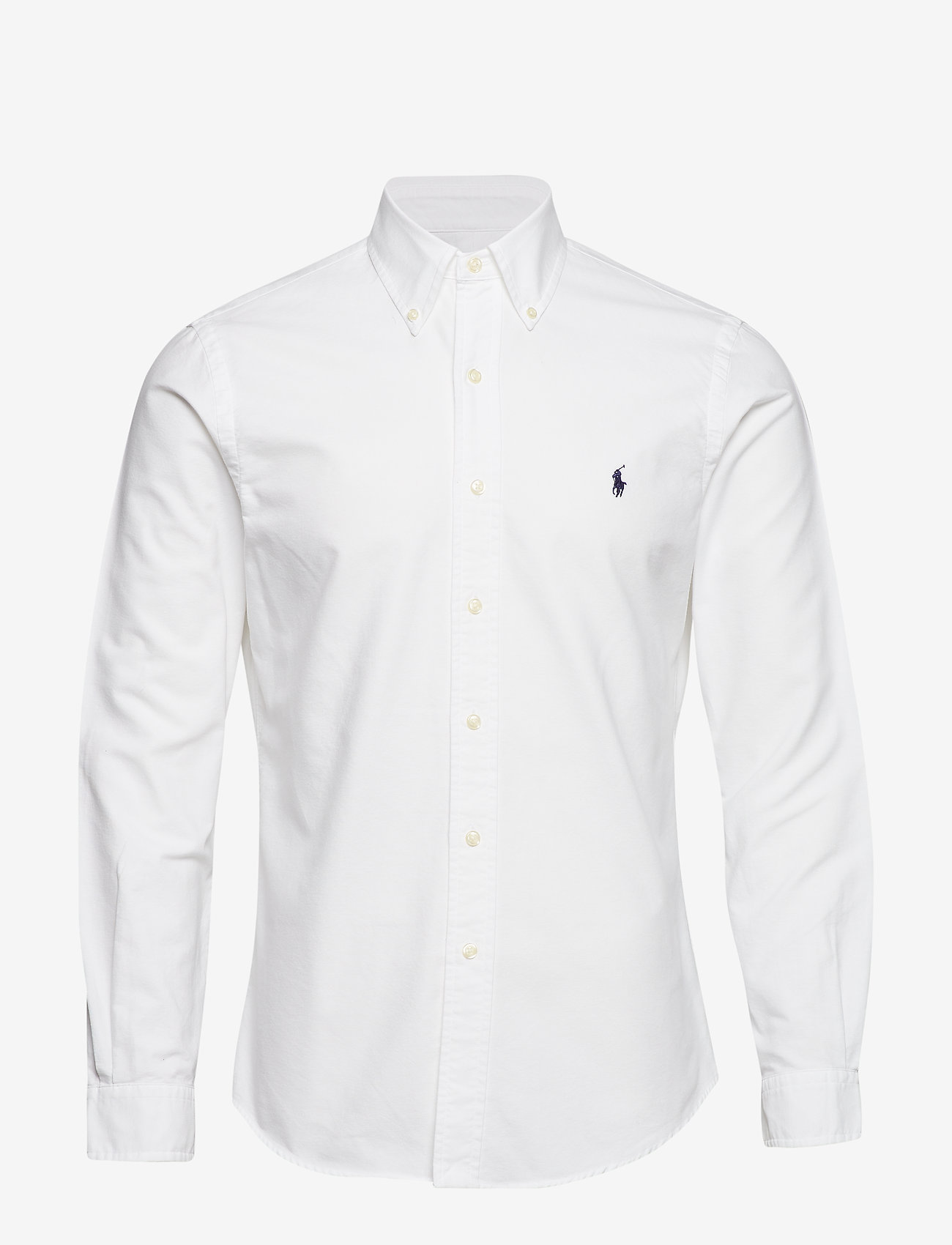 ralph lauren oxford shirt slim fit white