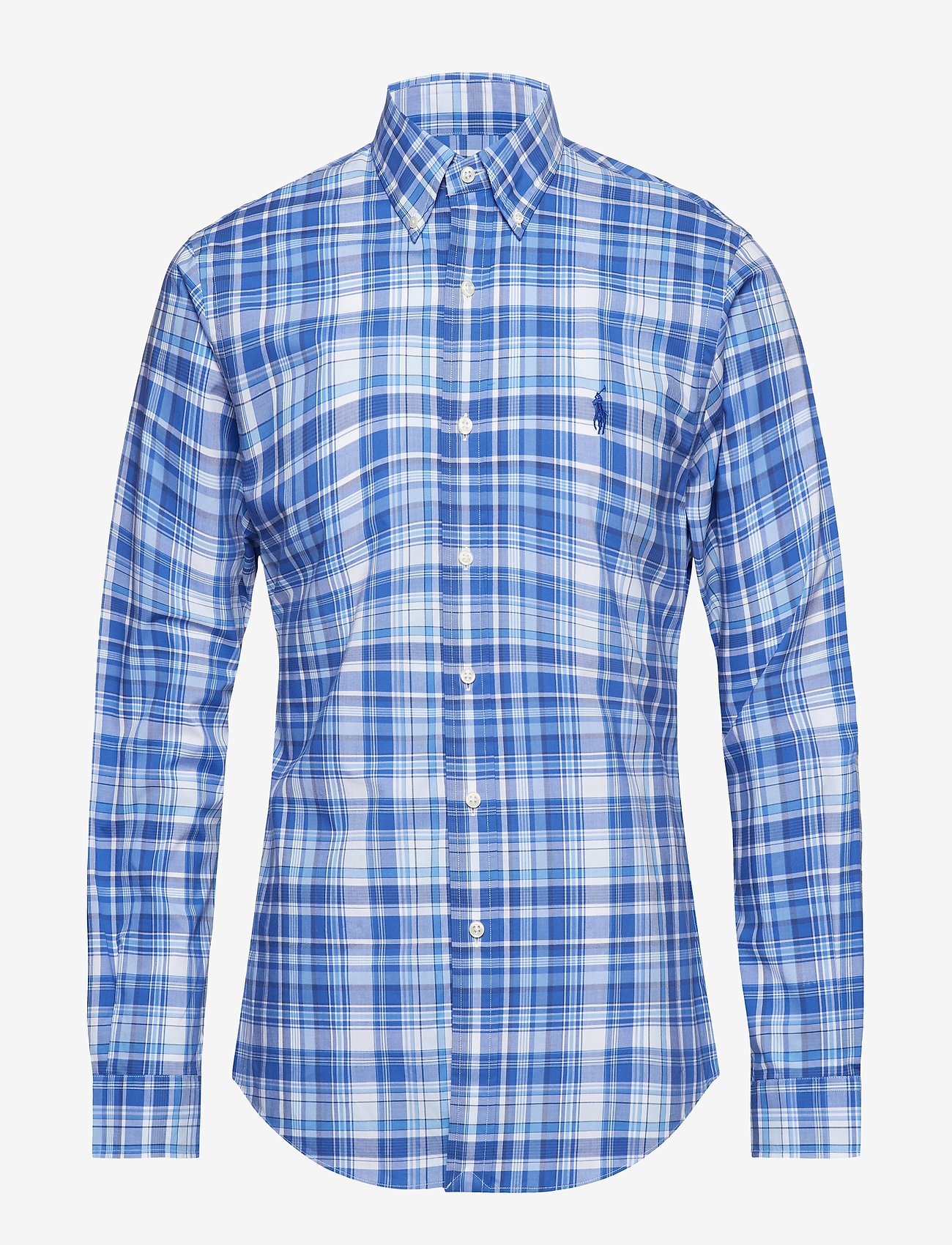 ralph lauren slim fit gingham shirt