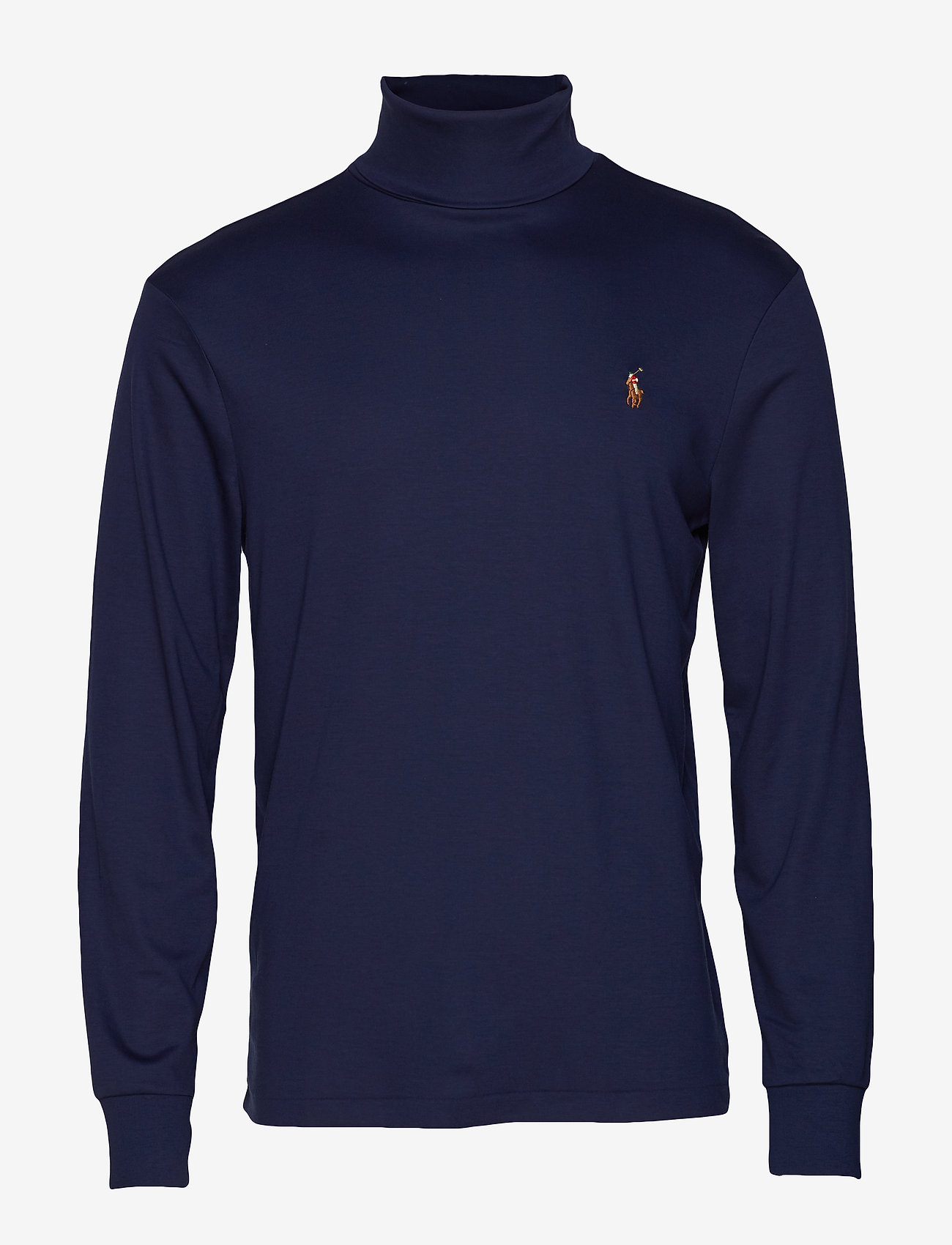 Polo Ralph Lauren - Soft Cotton Turtleneck - t-shirts - french navy - 1