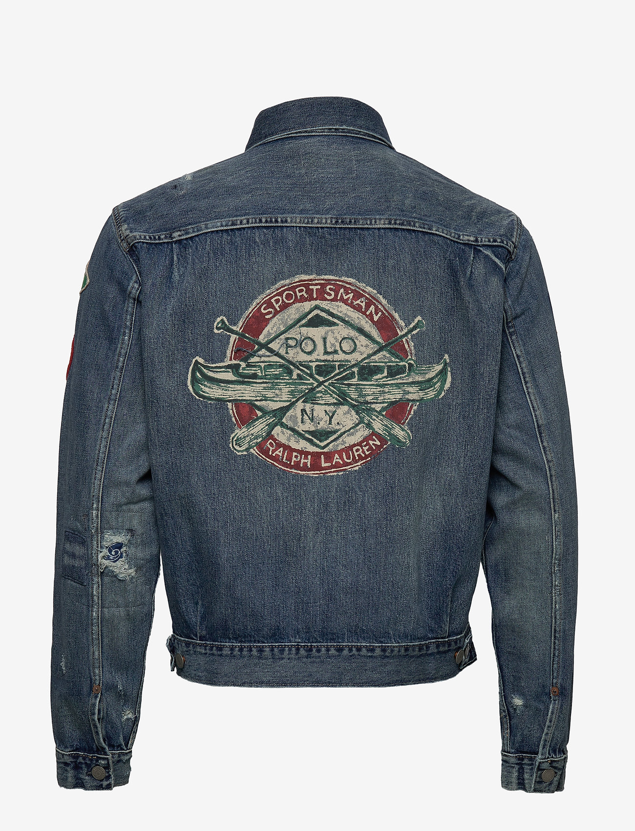 ralph lauren denim blazer