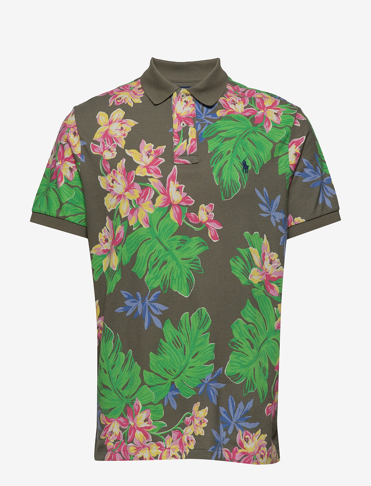 tropical polo shirt