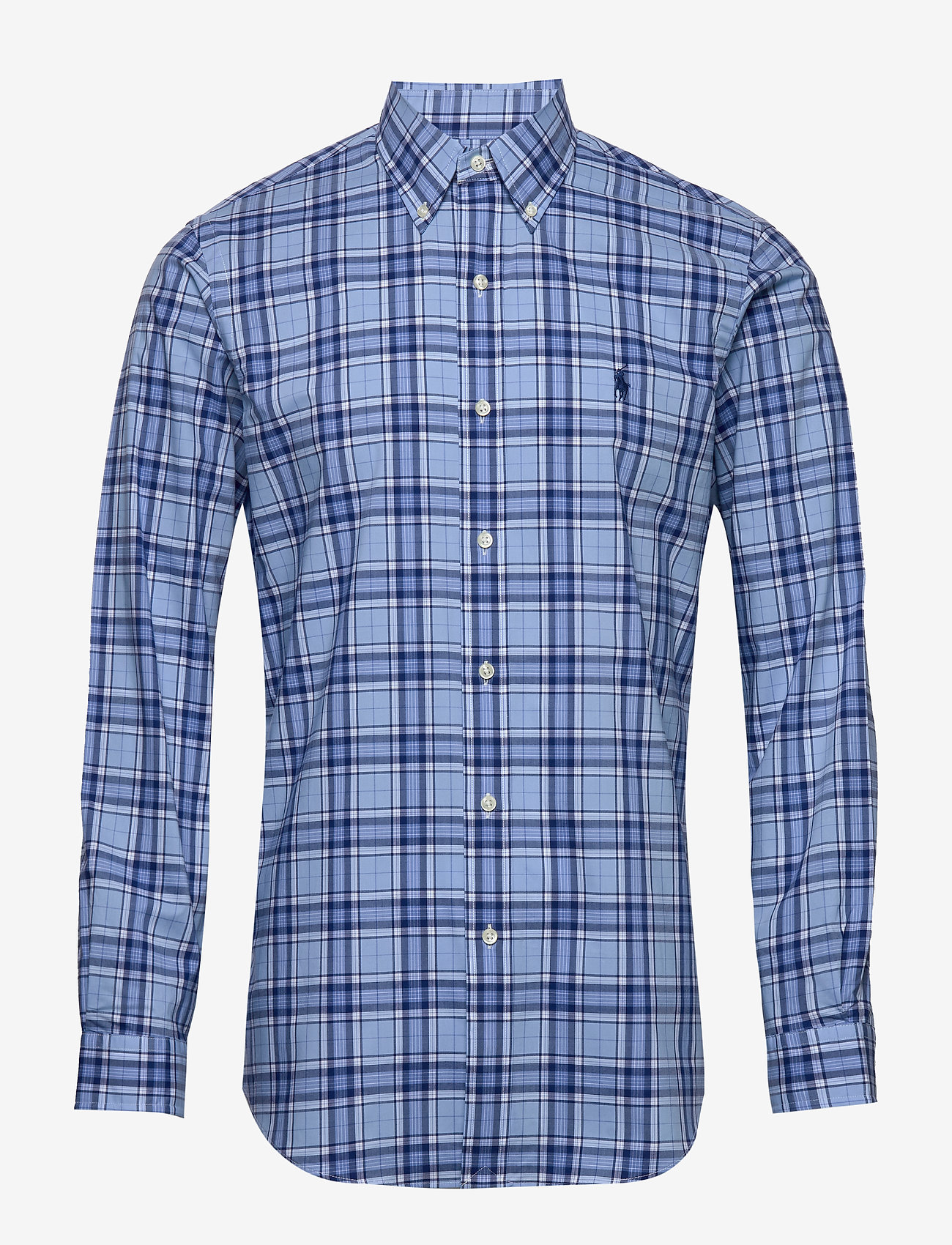 ralph lauren custom fit striped shirt