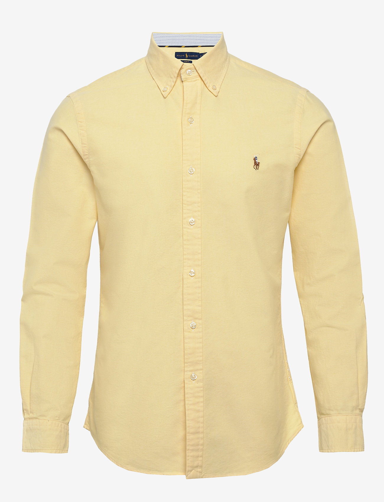 ralph lauren yellow oxford shirt
