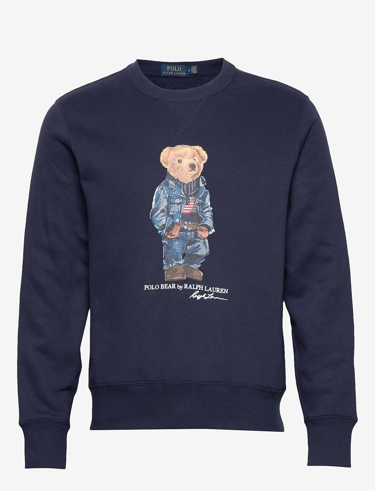 polo bear fleece sweatshirt