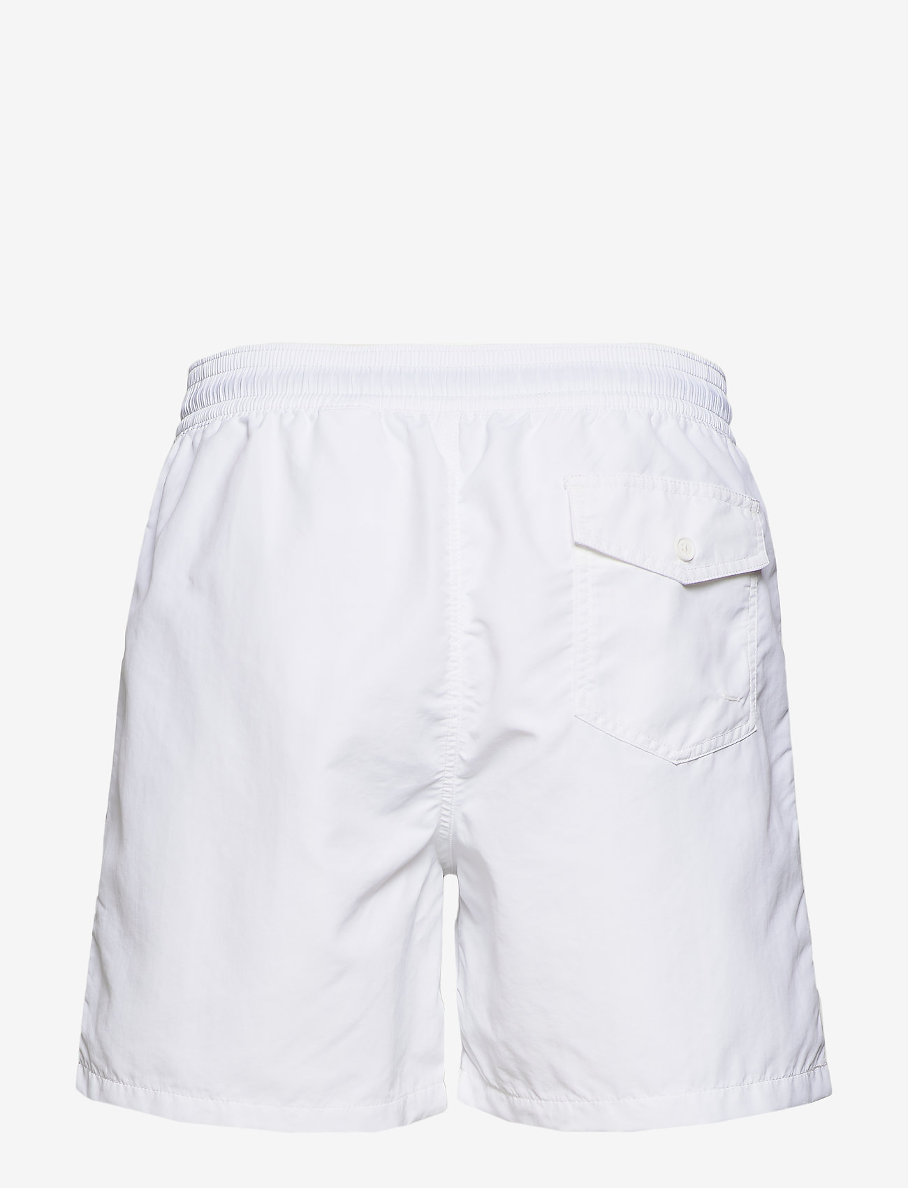 black polo swim trunks