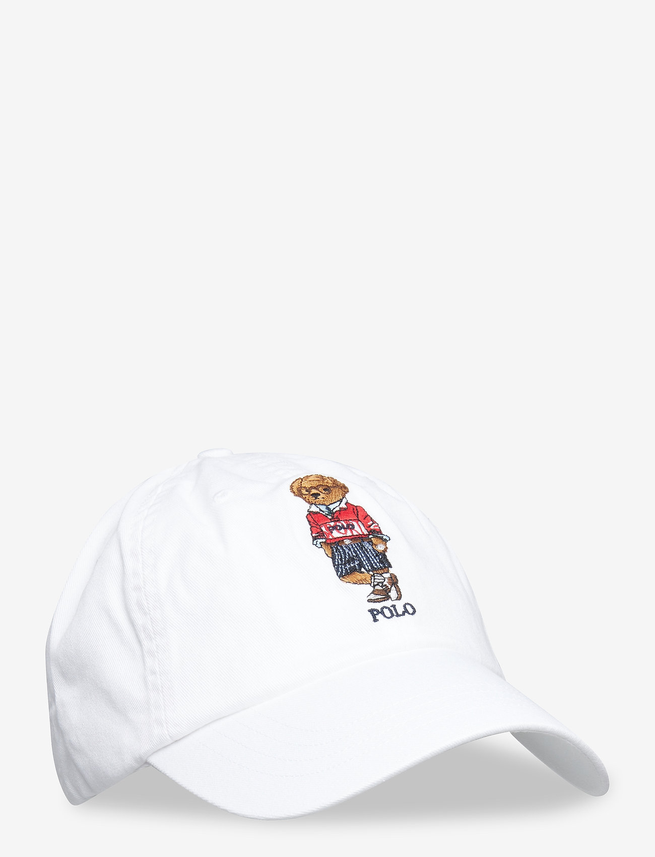 Polo Bear Chino Ball Cap (White) (38.97 