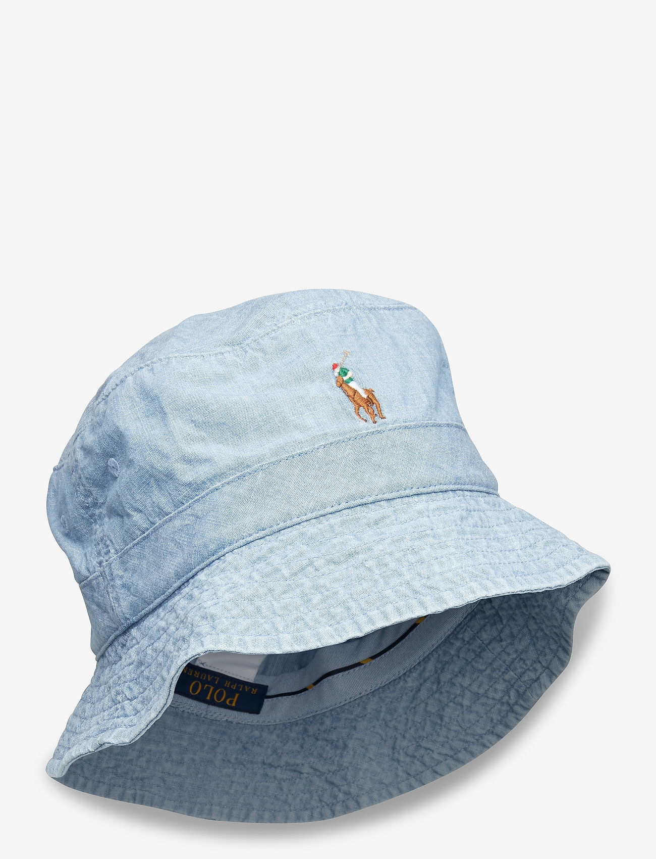 Chambray Bucket Hat (Blue Chambray) (29 