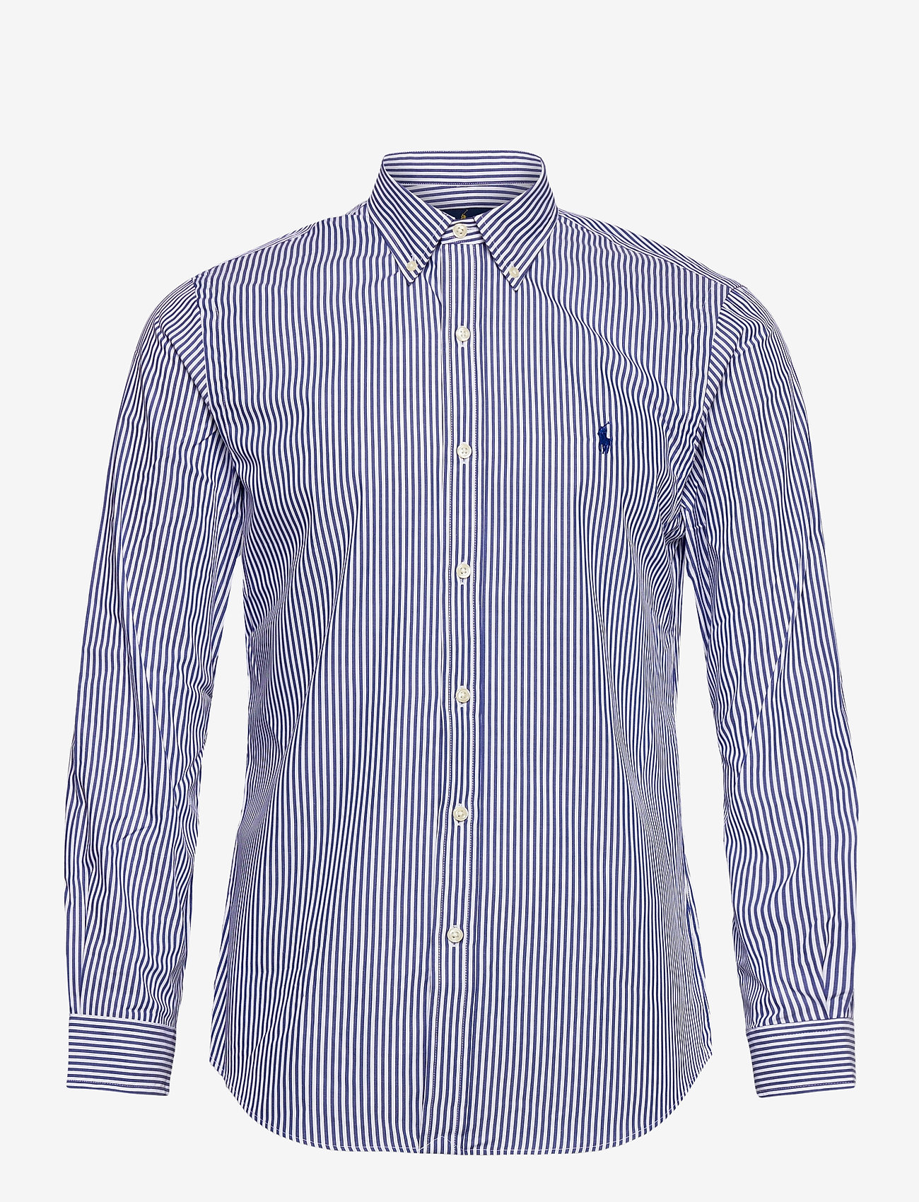 ralph lauren navy poplin shirt