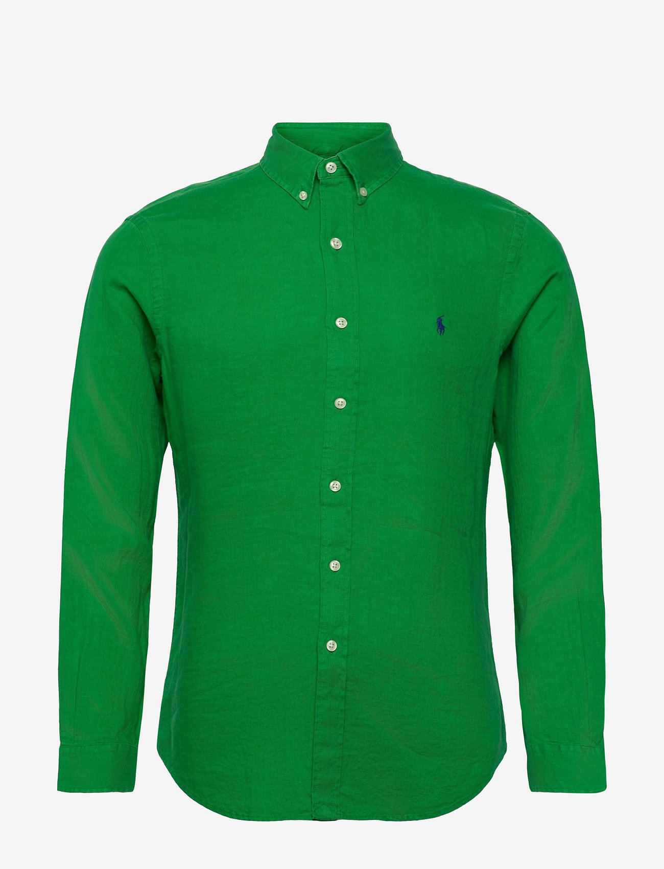 ralph lauren linen shirt green