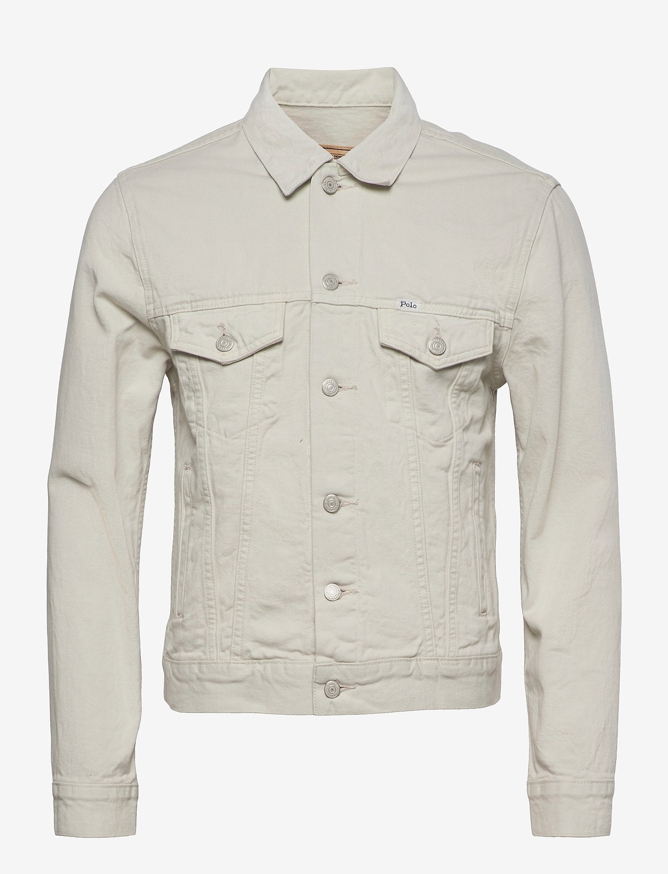 Polo Ralph Lauren Garment-dyed Denim Trucker Jacket - Light Jackets ...