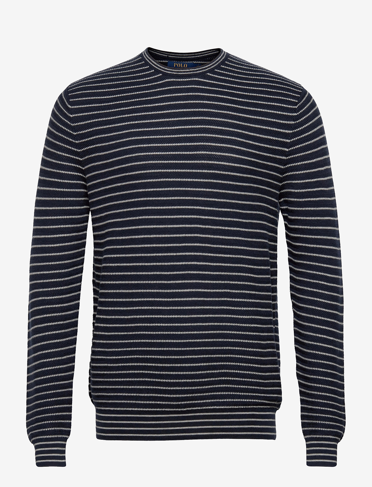 Polo Ralph Lauren Striped Cotton Crewneck Sweater - Prjónafatnaður ...