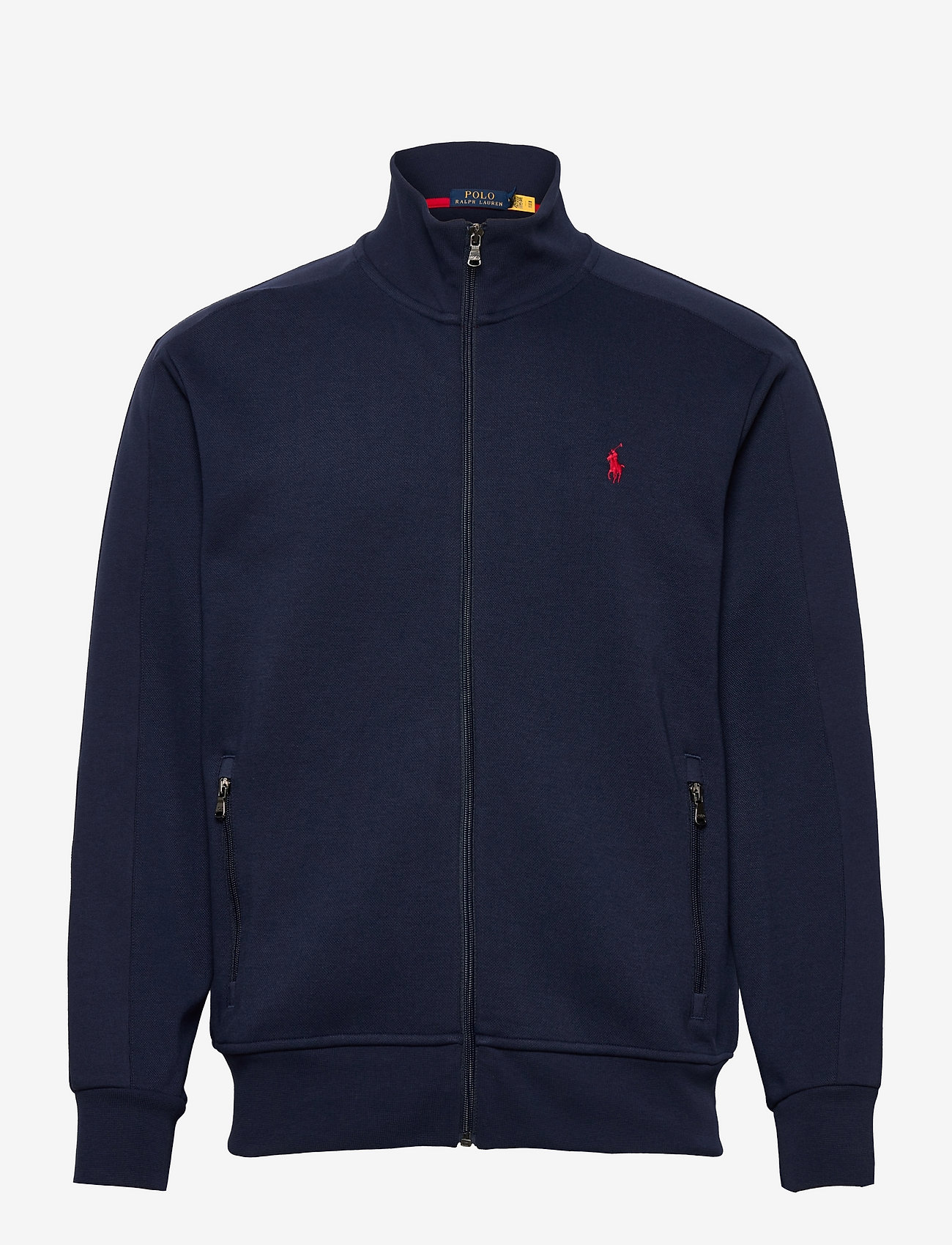 Polo Ralph Lauren - Double-Knit Mesh Track Jacket - sweatshirts - cruise navy - 0